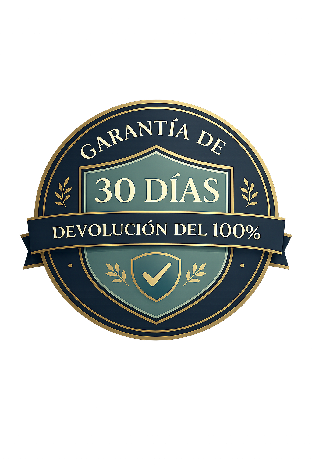 Garantía de 30 días, devolución del 100%